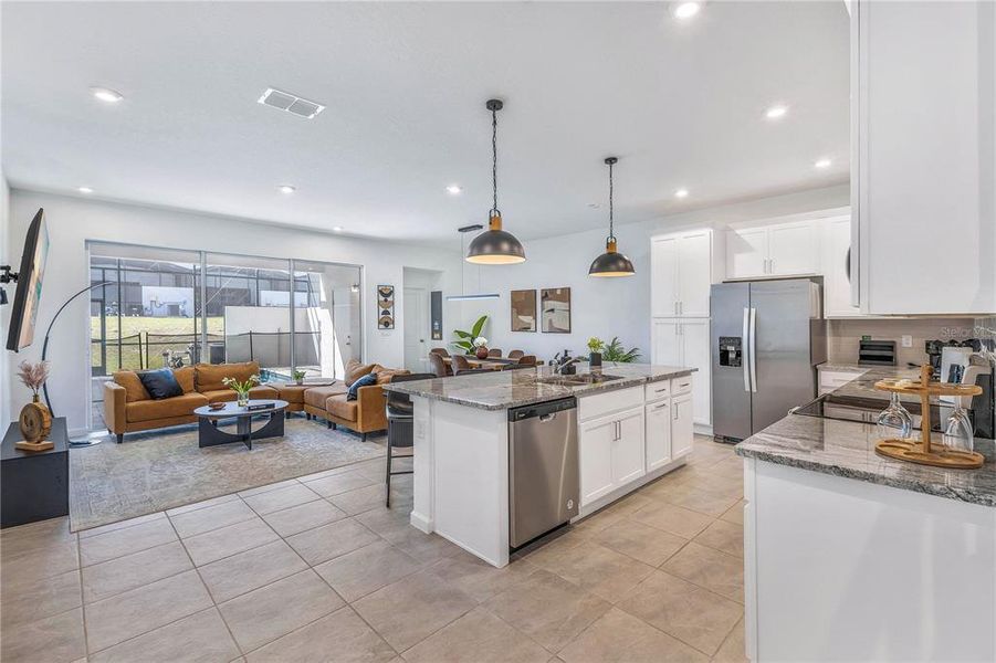 Furnished interior view inside a new home in , Kissimmee (Image 8).