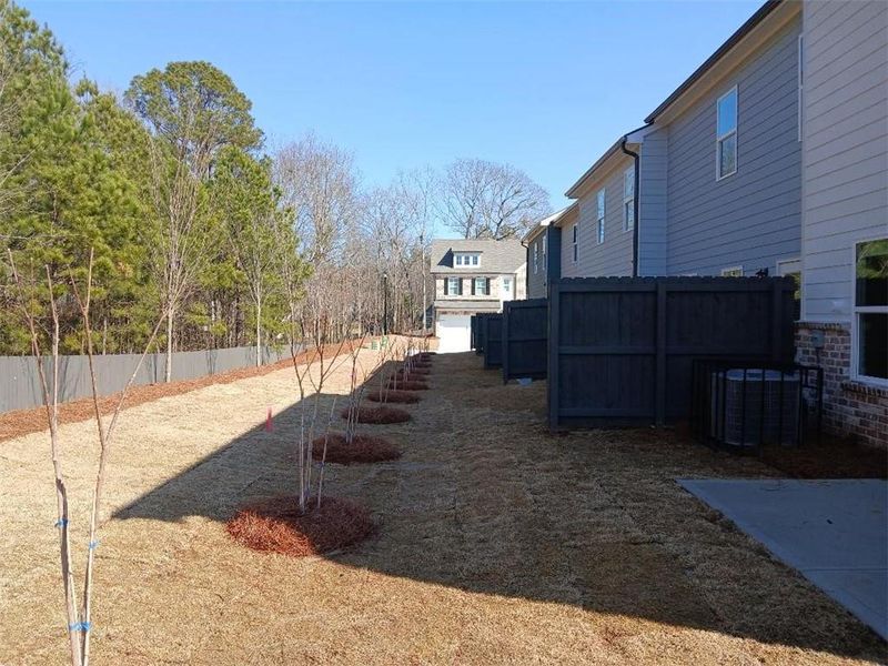 Exterior details and patio area of a home in Union Village, McDonough (Image 4).