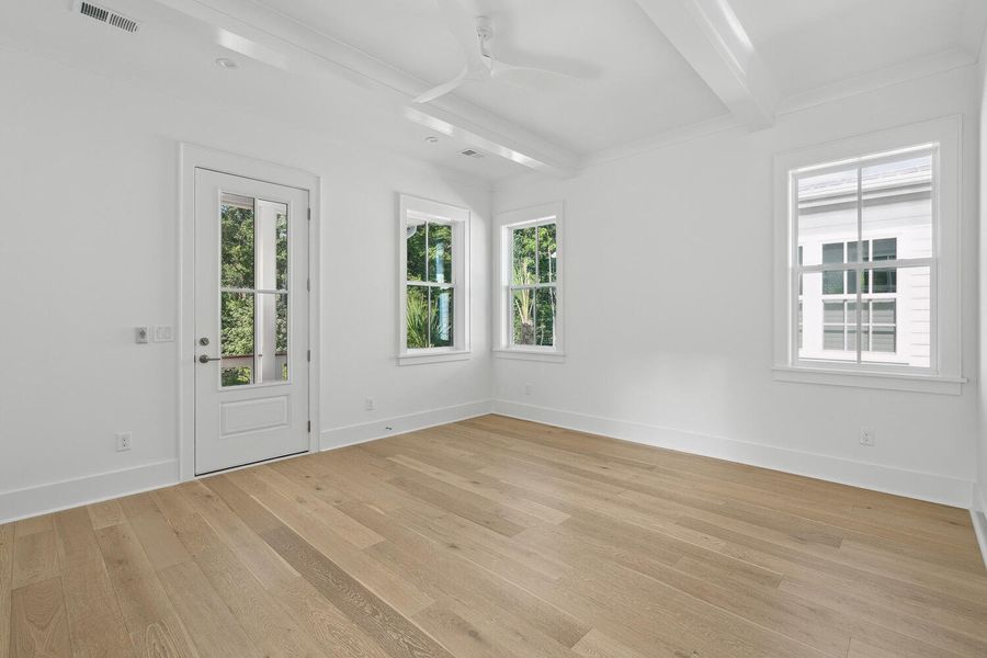 Spacious, unfurnished interior of a new home in , Johns Island (Image 37).