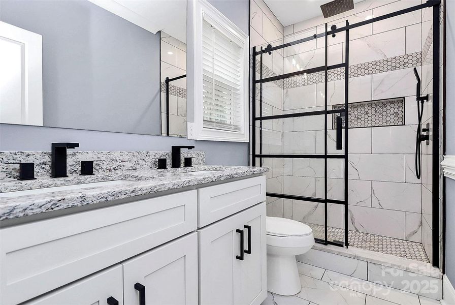 Furnished interior view inside a new home in , Charlotte (Image 8).