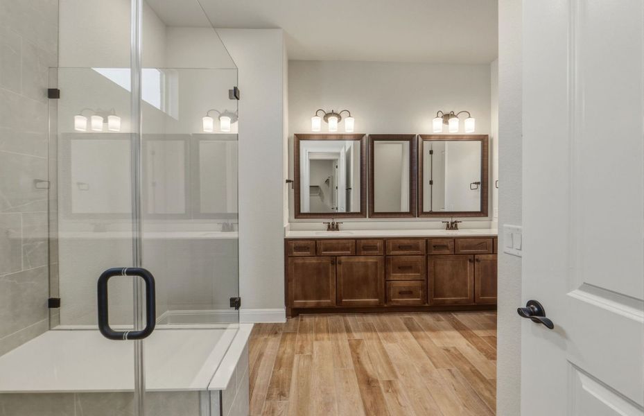 Furnished interior view inside a new home in Sun City Texas, Georgetown (Image 17).