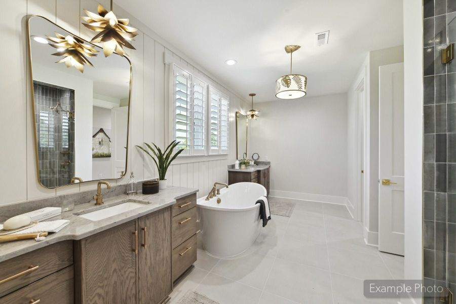 Furnished interior view inside a new home in Weddington Grove, Weddington (Image 27).