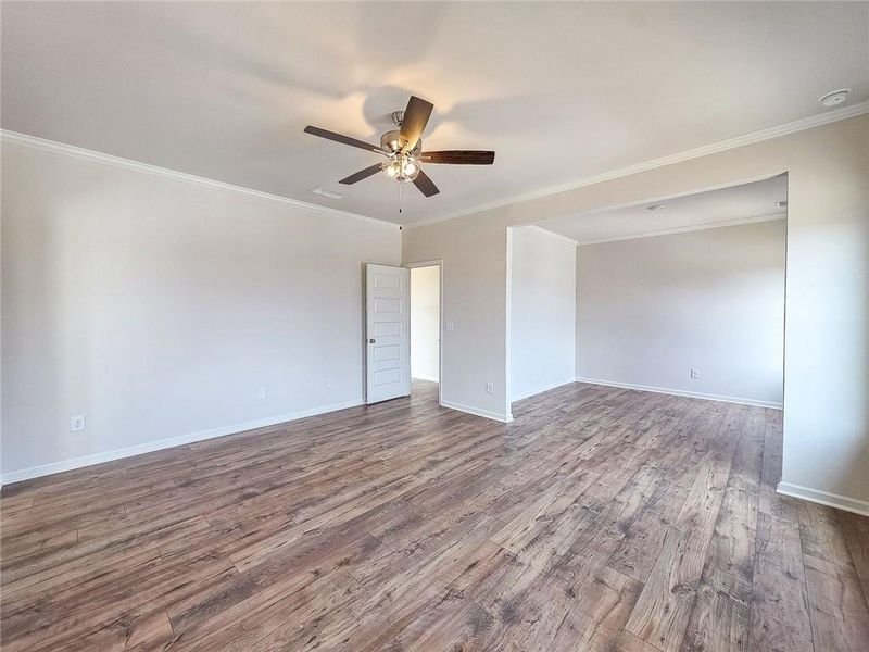 Spacious, unfurnished interior of a new home in , Dawsonville (Image 14).