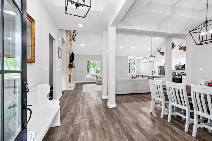 Furnished interior view inside a new home in , Magnolia (Image 31).