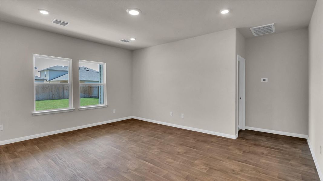 Spacious, unfurnished interior of a new home in Carillon, Manor (Image 21).