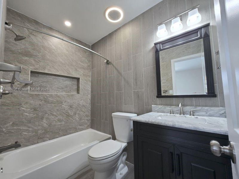 Furnished interior view inside a new home in , Miami (Image 11). Furnished interior view inside a new home in , Miami (Image 11).