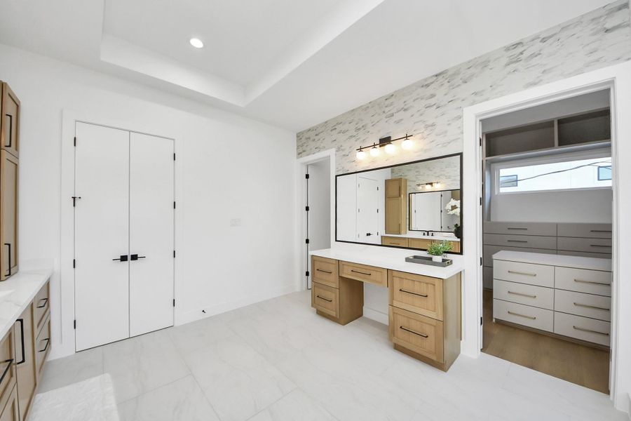 Furnished interior view inside a new home in , Houston (Image 38).