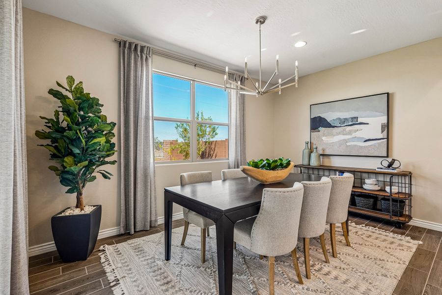 Furnished interior view inside a new home in Estrella, Goodyear (Image 10).