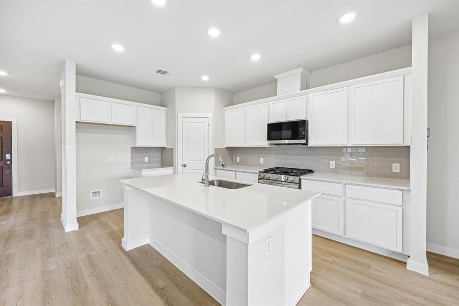 Furnished interior view inside a new home in Overland Grove, Forney (Image 6).