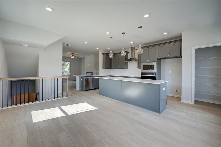 Furnished interior view inside a new home in Daybreak, Newnan (Image 6).