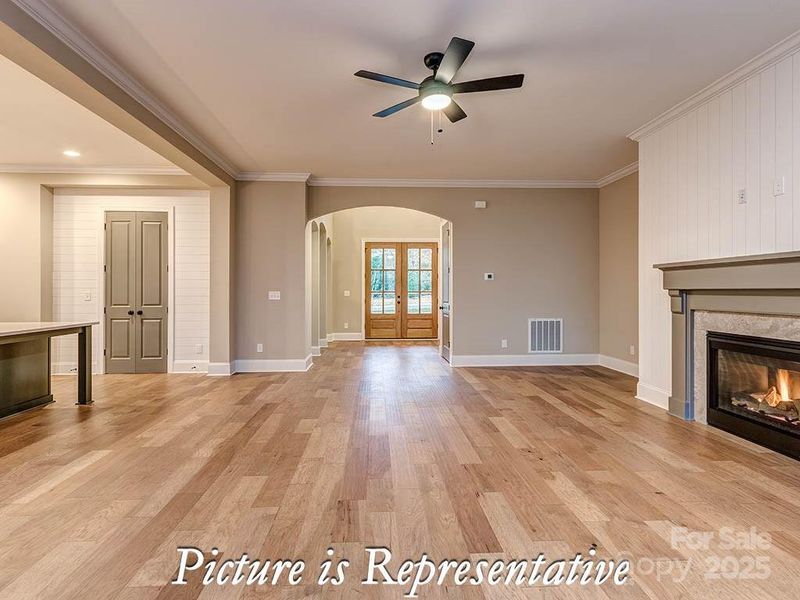 Spacious, unfurnished interior of a new home in , York (Image 24).