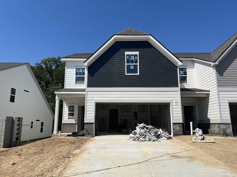 This Jasper end unit is scheduled to be complete in October