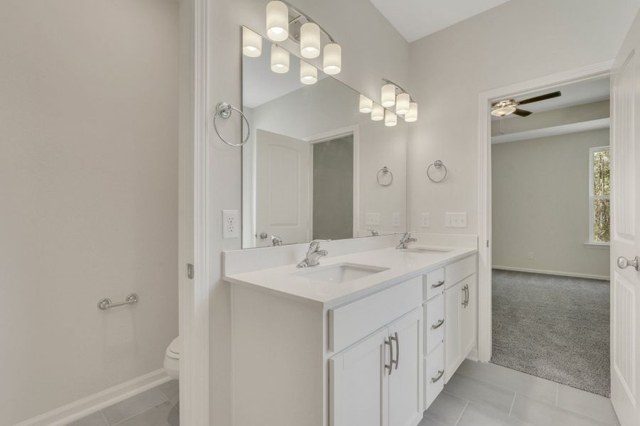 Representative furnished interior of a home built from the The Camilla by Smith Family Homes in Savannah Highlands, Savannah (Image 10).