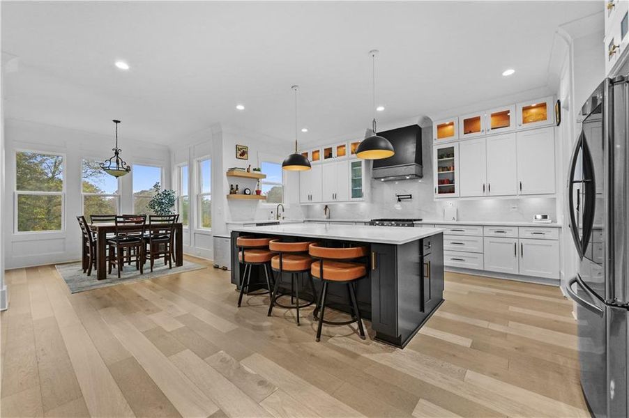 Furnished interior view inside a new home in , Buford (Image 17).