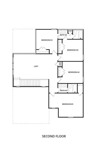 2D floor plan layout for the Mozart by Brock Built in Brizo, Santa Rosa Beach, FL (Image 3). 2D floor plan layout for the Mozart by Brock Built in Brizo, Santa Rosa Beach, FL (Image 3).