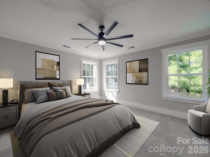 Primary Virtually staged