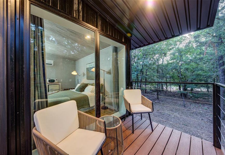 Exterior details and patio area of a home in , Alvord (Image 16).