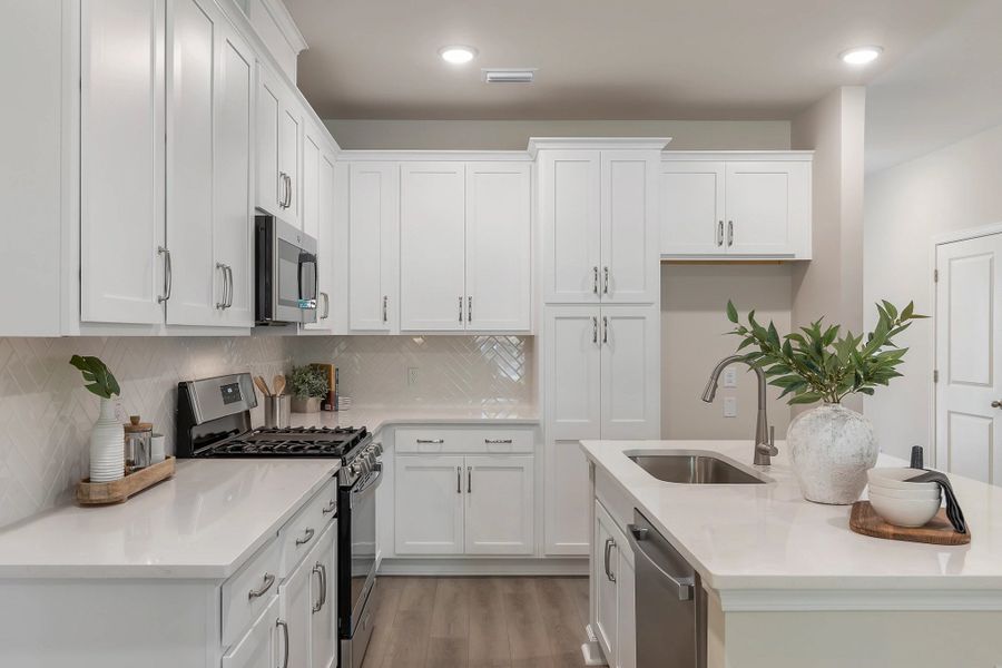 Furnished interior view inside a new home in Hammock Walk at Nexton, Summerville (Image 7).
