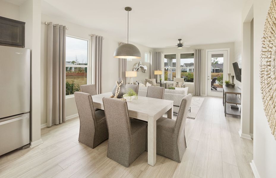 Furnished interior view inside a new home in Del Webb Charleston at Nexton, Summerville (Image 17).