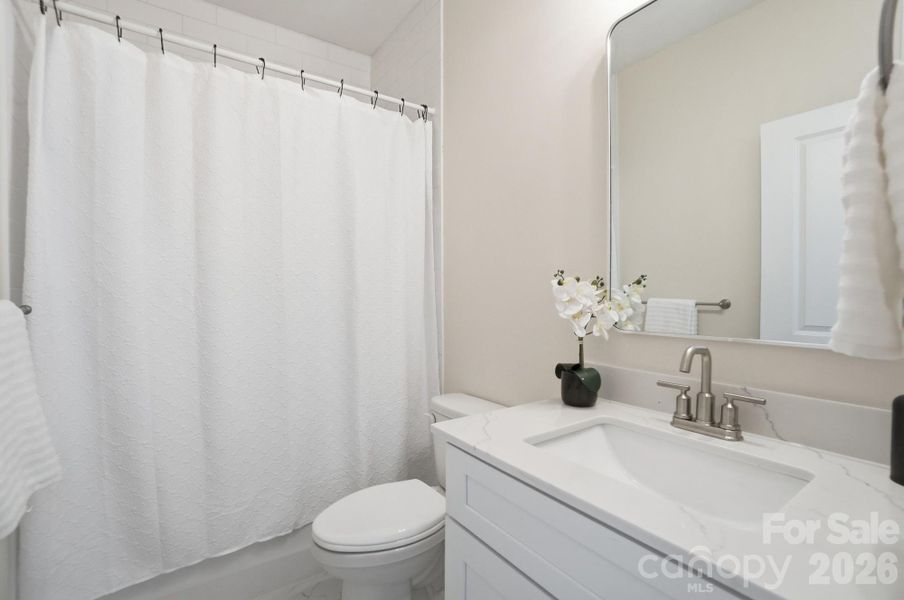 Furnished interior view inside a new home in , Charlotte (Image 32).