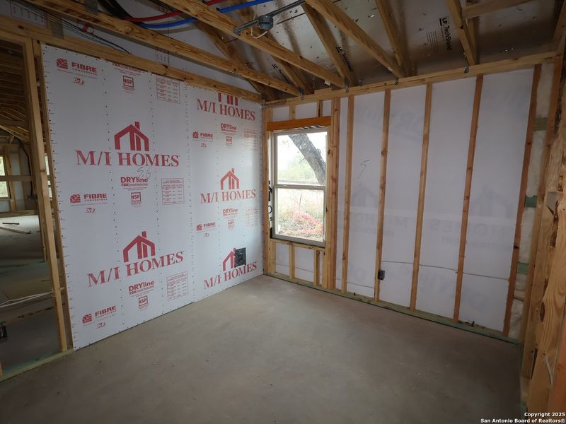 In-progress construction of a new home in Jordan's Ranch, San Antonio, TX (Image 31).
