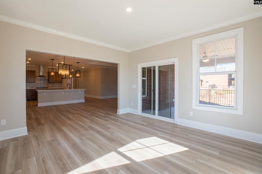 Spacious, unfurnished interior of a new home in The Cove, Sumter (Image 32). Spacious, unfurnished interior of a new home in The Cove, Sumter (Image 32).