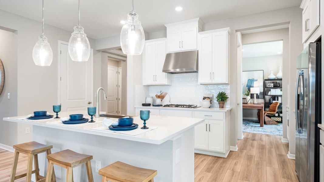 Furnished interior view inside a new home in Windward Preserve, Cocoa (Image 7).