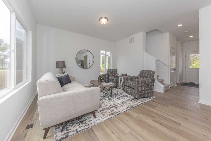 Representative furnished interior of a home built from the The Hartwell by Norfolk Homes in Individual Homes - Jackson County, Jackson (Image 19).