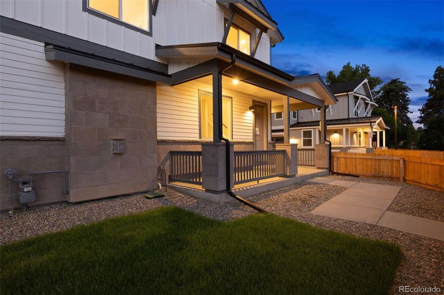 Exterior details and patio area of a home in , Wheat Ridge (Image 3).