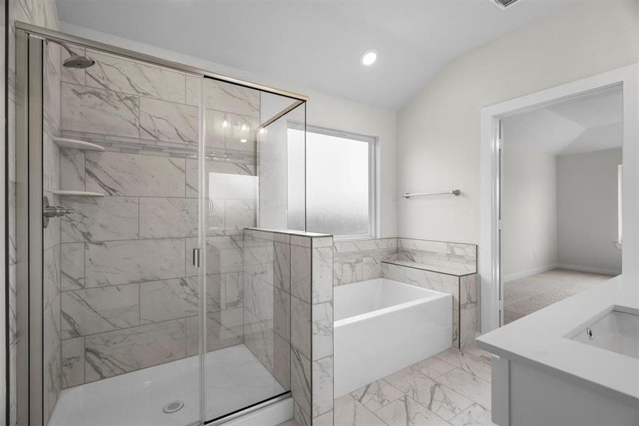 Furnished interior view inside a new home in The Gables At Tioga, Tioga (Image 17). Furnished interior view inside a new home in The Gables At Tioga, Tioga (Image 17).