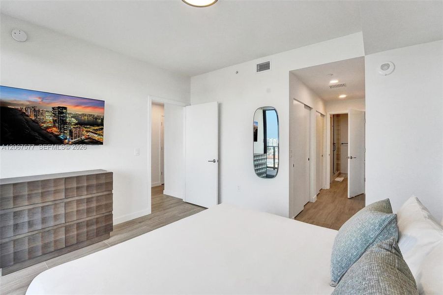 Furnished interior view inside a new home in , Miami Beach (Image 18).