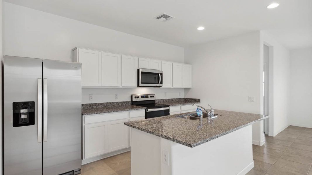 Furnished interior view inside a new home in Elena Trails, Maricopa (Image 6).