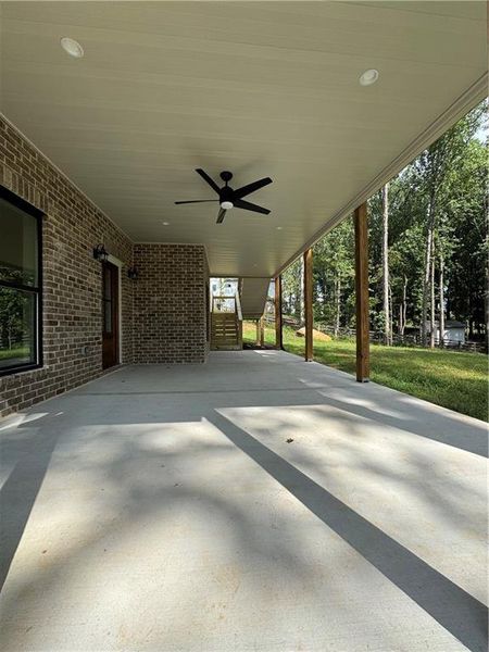 Exterior details and patio area of a home in , Woodstock (Image 32).
