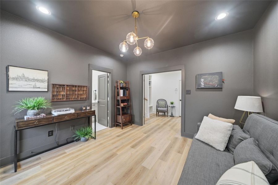 Furnished interior view inside a new home in , Houston (Image 23). Furnished interior view inside a new home in , Houston (Image 23).