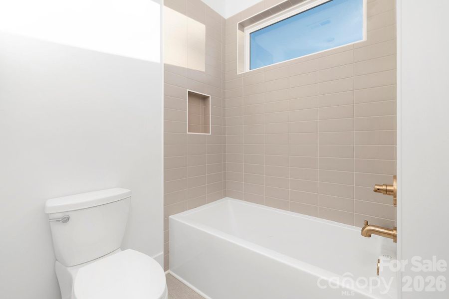 Furnished interior view inside a new home in , Charlotte (Image 10).