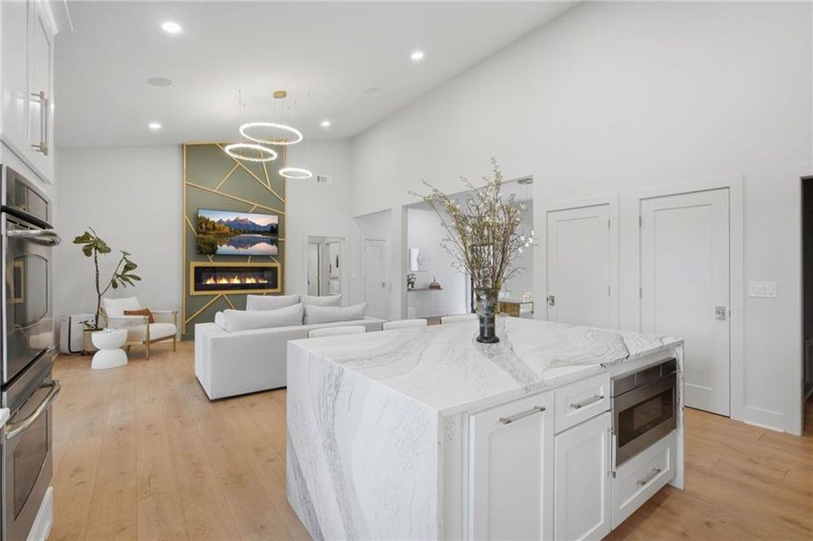Furnished interior view inside a new home in , Eatonton (Image 8).