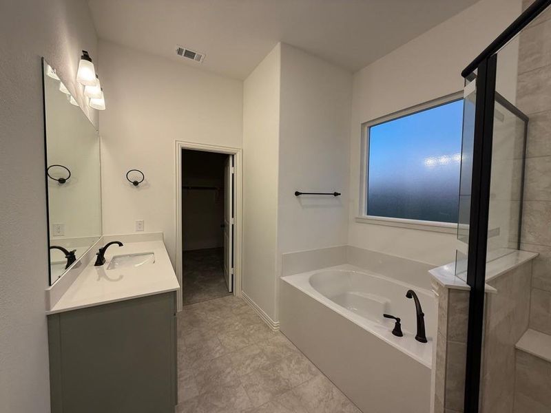 Furnished interior view inside a new home in Parker Heights, Valley View (Image 8). Furnished interior view inside a new home in Parker Heights, Valley View (Image 8).