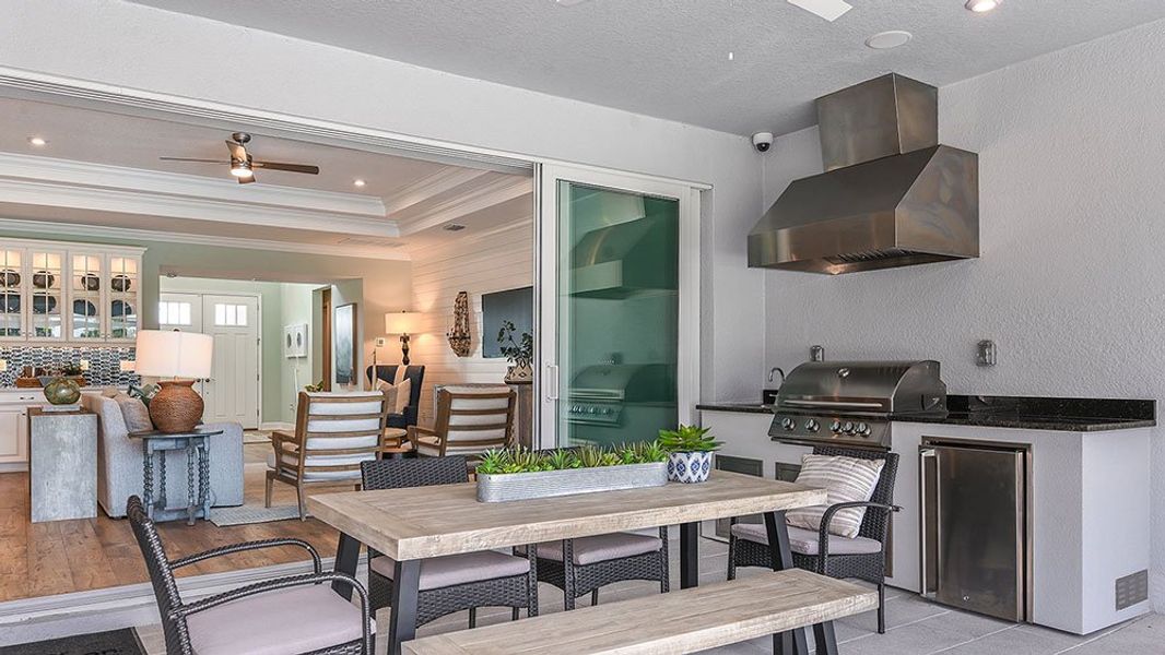Representative furnished interior of a home built from the Tortola by Taylor Morrison in Victoria Lakes, Odessa (Image 17).