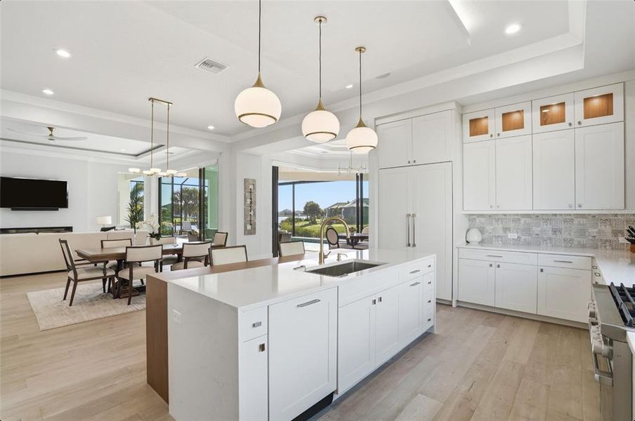 Furnished interior view inside a new home in , Parrish (Image 46).
