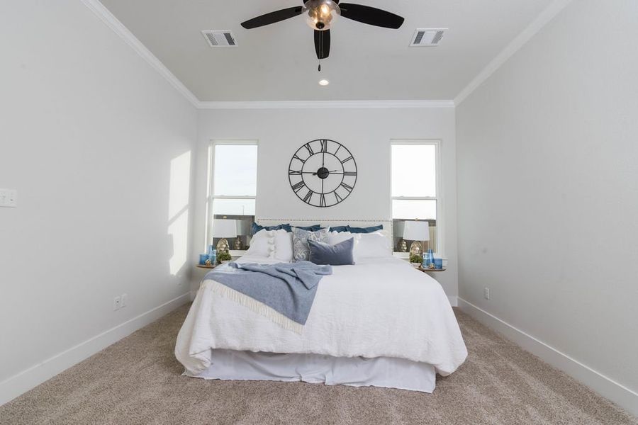 Representative furnished interior of a home built from the The Lydia by Reece Homes in Greenbrier, Bryan (Image 14).