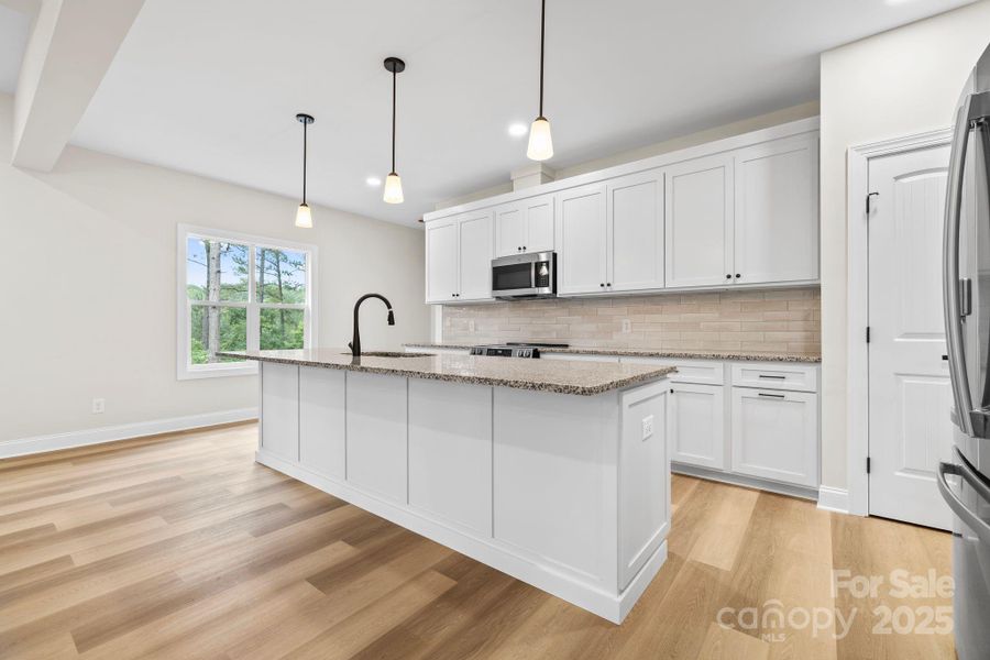 Furnished interior view inside a new home in , Granite Falls (Image 2).