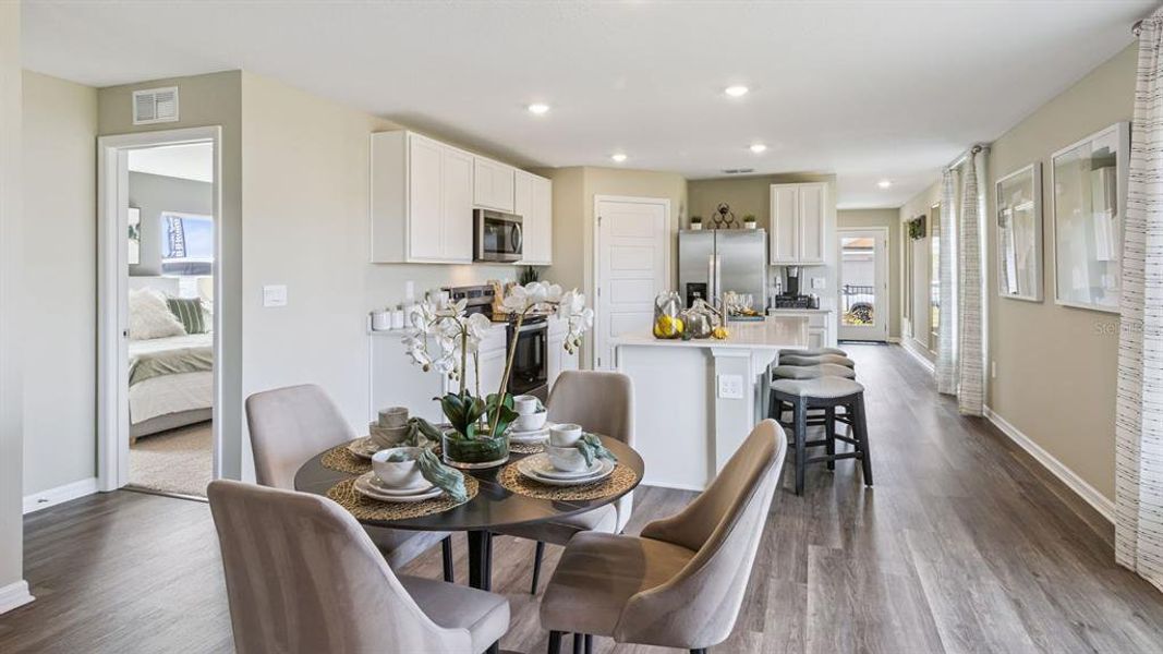 Furnished interior view inside a new home in , Winter Haven (Image 25).