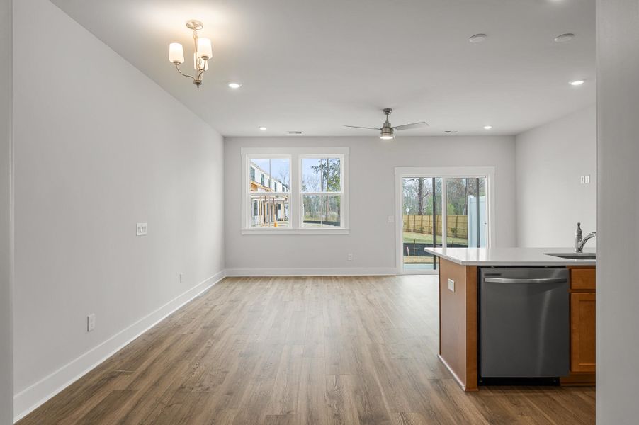 Photo is of a similar home