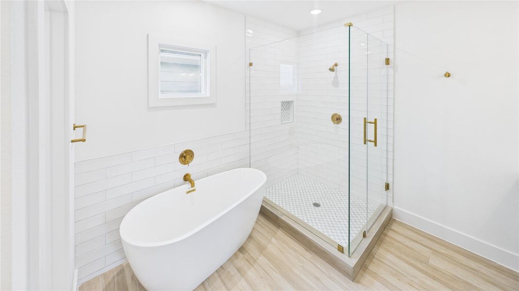 Furnished interior view inside a new home in , Houston (Image 9).