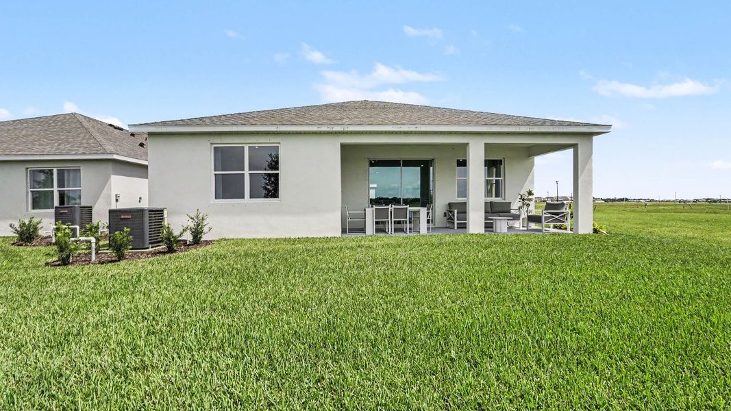Representative exterior details of a home built from the Delray by D.R. Horton in Cypress Bay West, Palm Bay (Image 3). Representative exterior details of a home built from the Delray by D.R. Horton in Cypress Bay West, Palm Bay (Image 3).