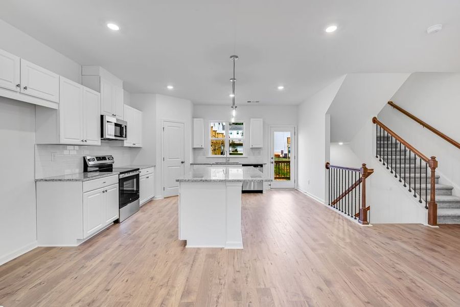 Furnished interior view inside a new home in Chandler Run, Tucker (Image 6).