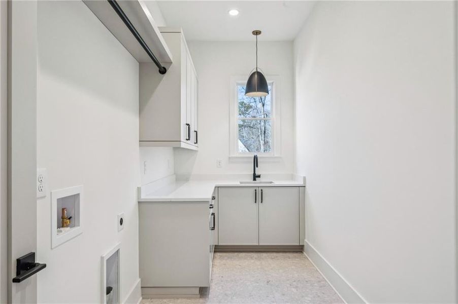 Furnished interior view inside a new home in , Atlanta (Image 33). Furnished interior view inside a new home in , Atlanta (Image 33).