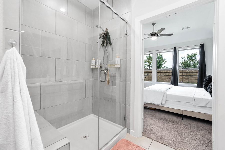 Furnished interior view inside a new home in , Beasley (Image 14).
