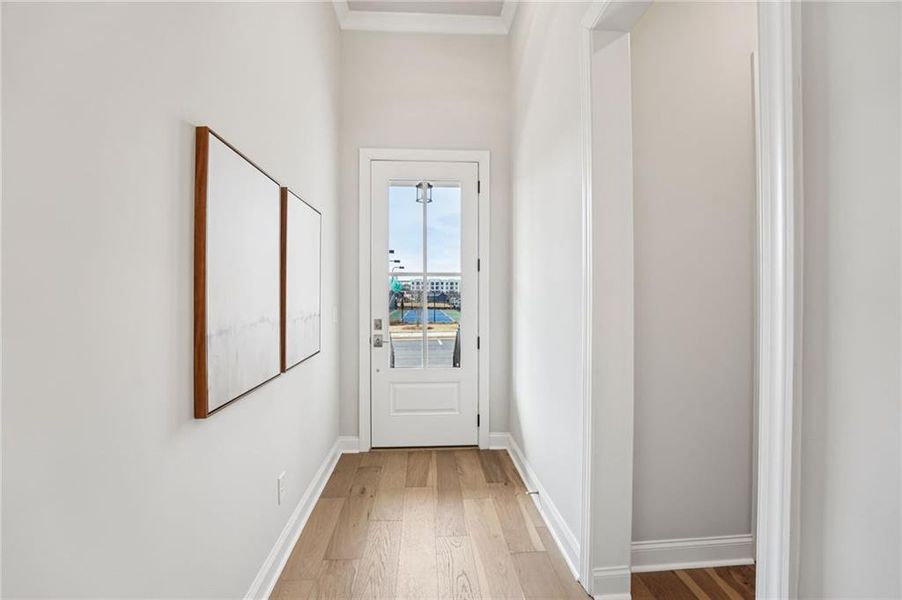 Spacious, unfurnished interior of a new home in Promenade at Sawnee Village, Cumming (Image 20).