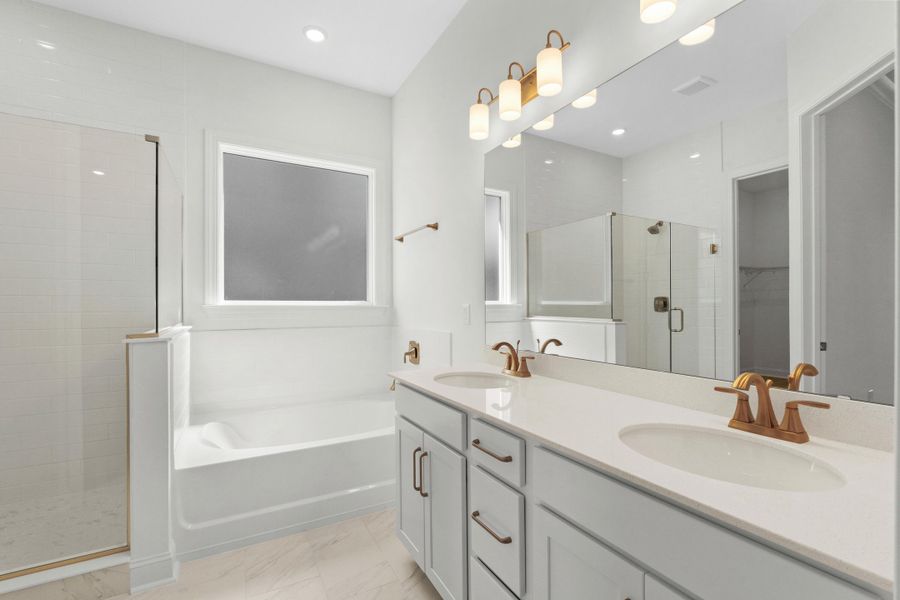 Furnished interior view inside a new home in Creek Pointe, Moncks Corner (Image 17). Furnished interior view inside a new home in Creek Pointe, Moncks Corner (Image 17).